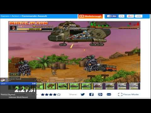 Commando Assault Level 1 Speedrun 05:19 [WR]