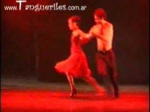  Ezequiel Paludi  and  Sabrina Masso  are  dancing  to  the  tango  "  Panic (Piazolla)  "
