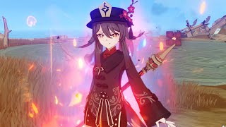 めちゃくちゃ無理やり水元素を使ってみた胡桃【原神】