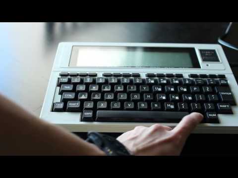Tandy 102 Retro Review