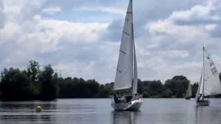 preview picture of video 'Regatta Blaues Band 2014 auf dem Adolfosee in Hückelhoven Ratheim'