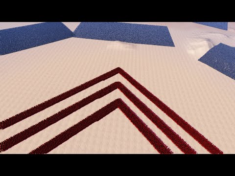 10,000 Spartans Vs 50,000 Spearman | Ultimate Epic Battle Simulator | UEBS