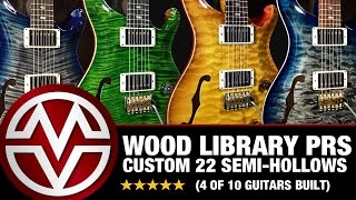 Video thumbnail for PRS Wood Library Custom 22 Semi-Hollow (4 of 10 guitars built) by Music Villa