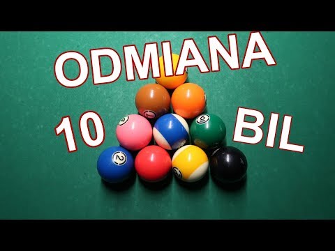 Zasady gry w bilard odmiana 10 bil (ogólne)