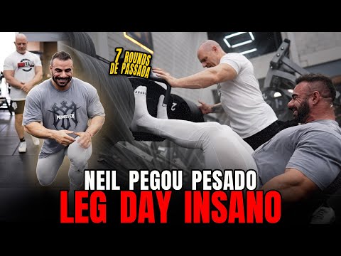 TRÊS HORAS DE LEG DAY | NEIL HILL & RAFAEL BRANDÃO
