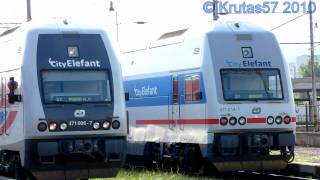 preview picture of video 'ČD 471.051 + 471.014 - Beroun, 22.7.2010'