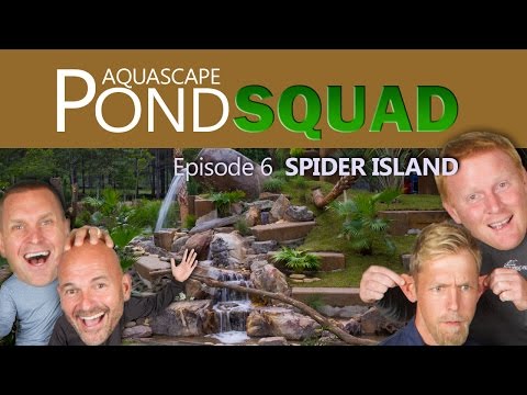 Aquascape Pond Squad - Monkey Island Waterfall & Stream - Episode 6