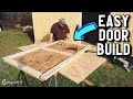 SAG FREE SUPER STRONG DOOR Workshop Build 09