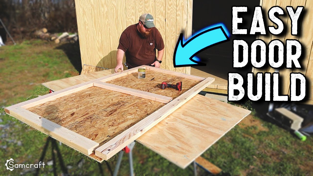 Watch video SAG-FREE SUPER STRONG DOOR - Workshop Build 09 Now SAG-FREE SUPER STRONG DOOR - Workshop Build 09