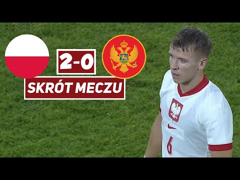 Polska - Czarnogóra [2-0] skrót meczu | Piorunujący początek, pewna wygrana | El. Euro U21