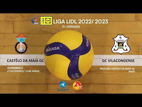 Castêlo da Maia GC x GC Vilacondense,  11ª Jornada - LIGA LIDL 2022/2023