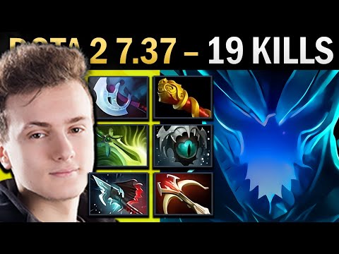 Terrorblade Gameplay Miracle with 19 Kills and Skadi - Dota 7.37