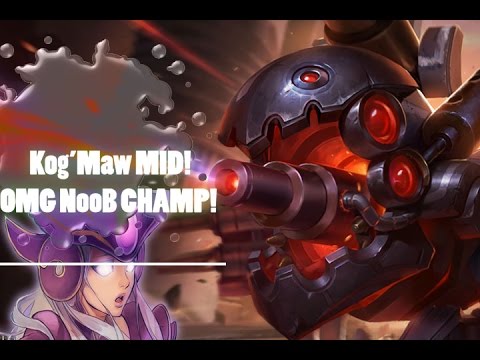 KogMaw Mid vs Syndra- She was so frustrated