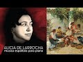 ALICIA DE LARROCHA toca Isaac Albeniz, Granados, Soler, Albeniz