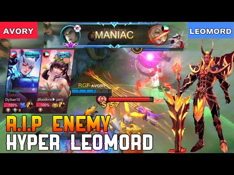 Rip Enemy Lol [Top Global Leomord] Avory - Mobile Legends