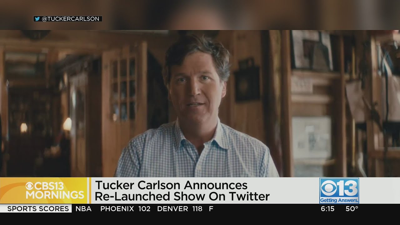 Tucker Carlson announces new Twitter show after leaving Fox News