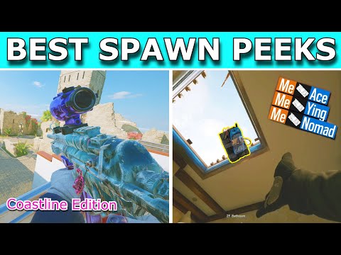 EASIEST Spawn Peeks on Coastline - Rainbow Six Siege
