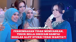 Download lagu TERUK BELLA DIKECAM SEHINGGA DIGELAR ALIFF SYUKRI VERSI WANITA??😱😱 mp3