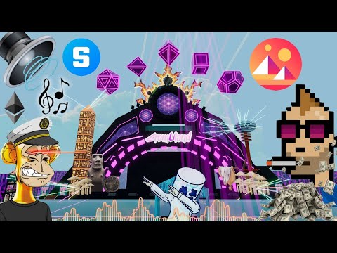 Metaverse Music Venue in Decentraland: Live Music in VR featuring audio NFTs!