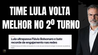 Lula ultrapassa Flávio Bolsonaro e bate recorde de engajamento nas redes
