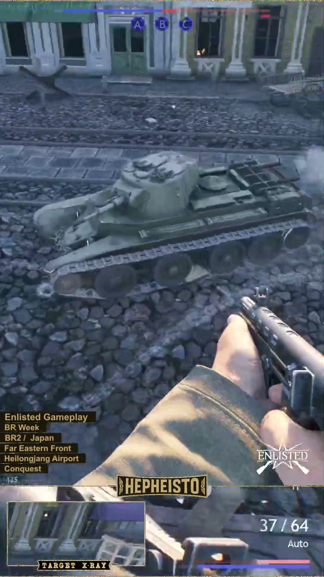 Assaulter eliminates Tank BT-7 with TNT Charge