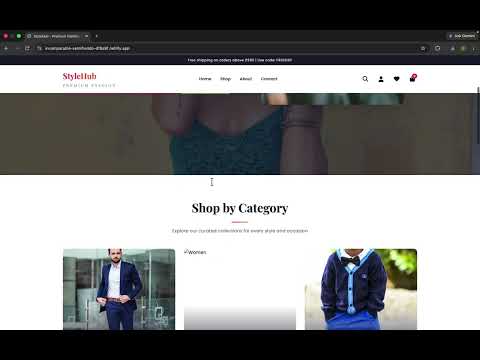 Task Demo - DAS002298 - StyleHub - Fashion & Apparel