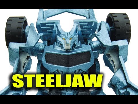Robots in Disguise 2015 Warrior STEELJAW Transformers Video Reviews