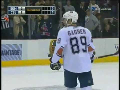 Steve Mason Robs Sam Gagner in Shootout 10/28/10 vs Edmonton