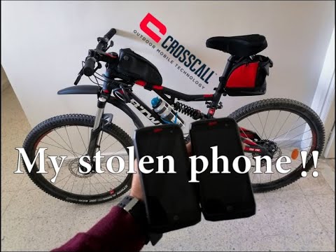 My stolen phone CROSSCALL ACTION-X3