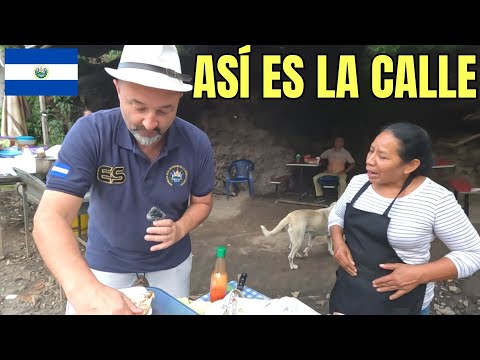 TASTING SALVADORAN STREET FOOD | I got a few surprises