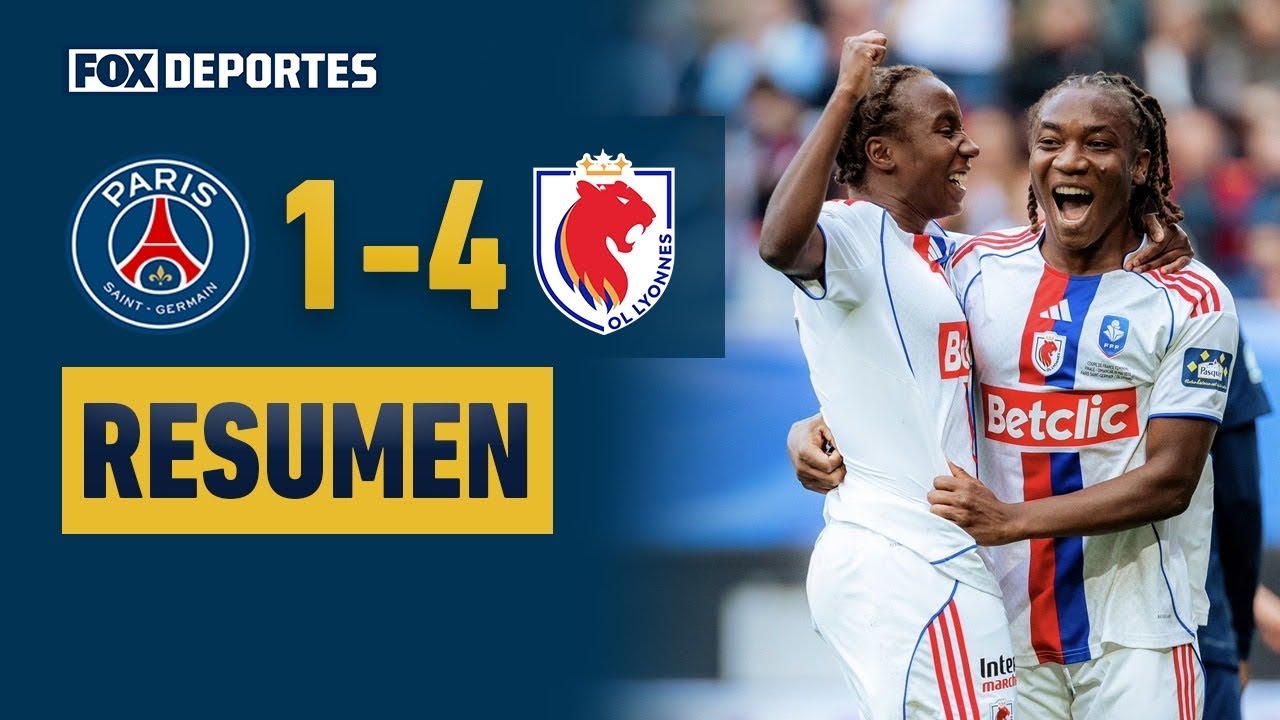 🏆🤩 Paris Saint-Germain 1-4 OL Lyonnes | Coupe de France Femenil 2026 | Final | HIGHLIGHTS
