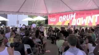 Drum Downtown 2014 Cameron Tummel Drum Circle HIGHLIGHTS