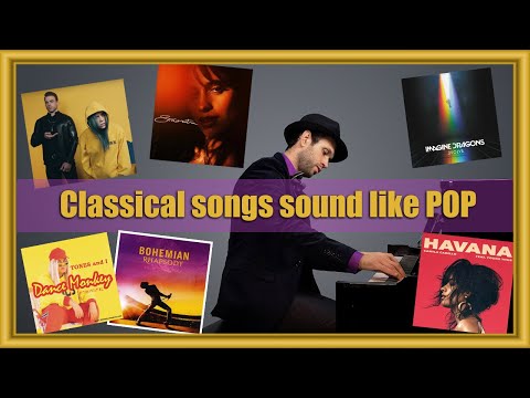 Classical song turns into pop song | Mix two music genres in one PIANO
