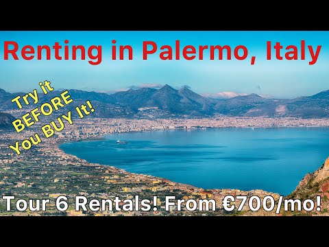 🇮🇹 RENTING in Italy!  Be Smart! 6 Nice Rentals Tour and Palermo Introduction 🇮🇹
