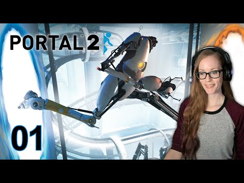 Meeting Wheatley & GLaDOS.. | Portal 2 Let's Play | Ep 1