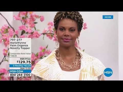 HSN | MarlaWynne Fashions 07.11.2022 - 03 AM