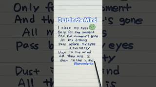 💙 Dust in the Wind  - Kansas  . Sarah Brightman . Enjoy learning English