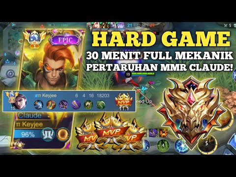 Claude Gameplay Match Paling Menegangkan di Mythical Immortal | Claude Best Build 2023 - MLBB