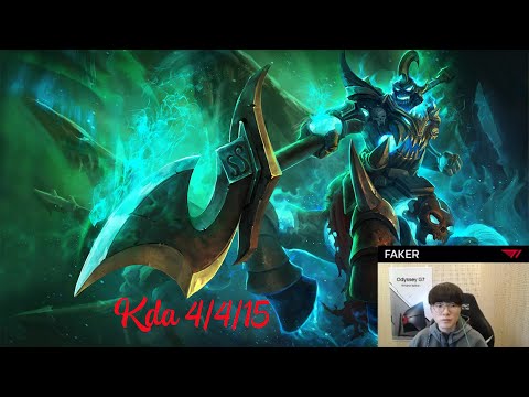 Highlights T1 Faker | Hecarim vs Kha'zix | KDA 4/4/15