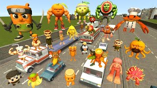 DESTROY ALL 3D BRAINROT MEMES FAMILY TUNG TUNG SAHUR TRALALERO LEMON in FREEWAY GMod