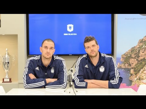 Interviste pre partita Aurispa Alessano VS.  Emma Villas Siena