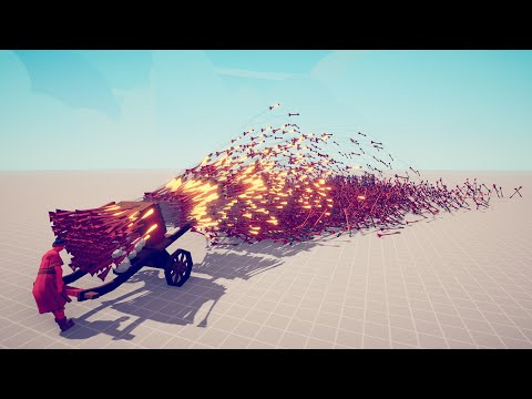 SUPER HWACHA vs 100x UNITS 🔥 TABS - Totally Accurate Battle Simulator