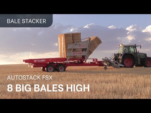 The most efficient Bale Stacker! | AutoStack FSX