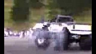 bourn out big car