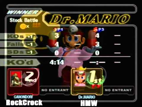 ROM 3: Losers Bracket - RockCrock(Ganon) vs HMW(Doc)