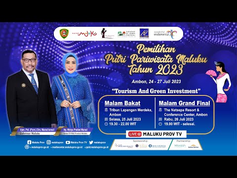MALAM BAKAT PEMILIHAN PUTRI PARIWISATA MALUKU TAHUN 2023