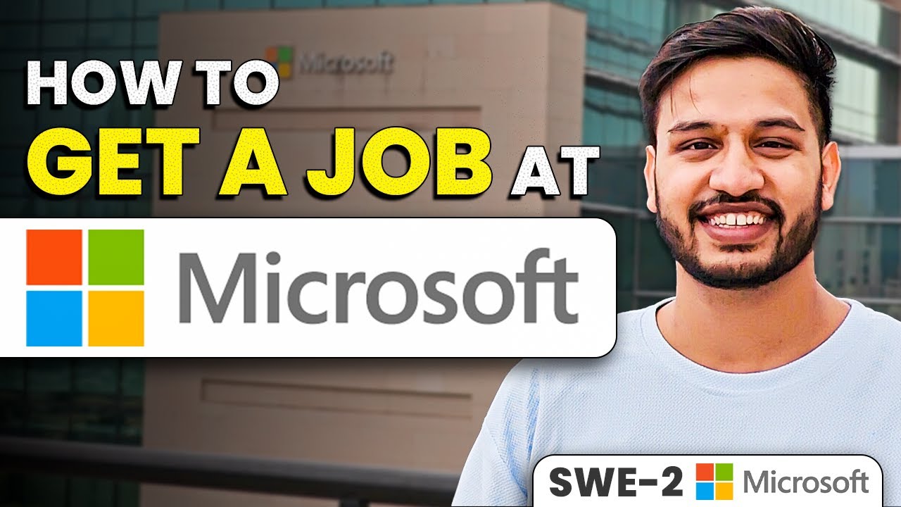 How to get a Job at Microsoft ? | Microsoft Hiring Challenges 2026 | Microsoft SWE Kushal Vijay