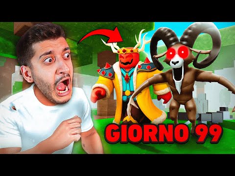 HO BATTUTO il NUOVO BOSS nell’AGGIORNAMENTO di 99 NOTTI nella FORESTA! ROBLOX ITA 🌋