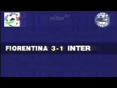 Fiorentina-Inter 3:1, 1998/99 - 90° minuto (Djorkaeff-Padalino-Batistuta-Heinrich)