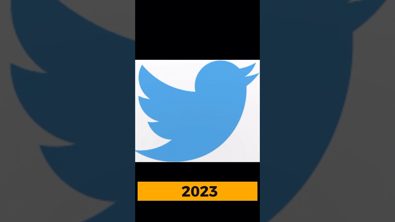 Twitter logo (2006-23)||#shortsfeed #viral #trendingshorts #oldvsnew #boomboom #twitter